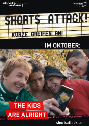 Filmplakat Shorts Attack 2023: The Kids are alright