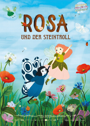 Filmplakat Rosa und der Steintroll