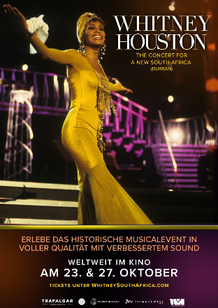 Filmplakat WHITNEY HOUSTON - THE CONCERT FOR A NEW SOUTH AFRICA (DURBAN)