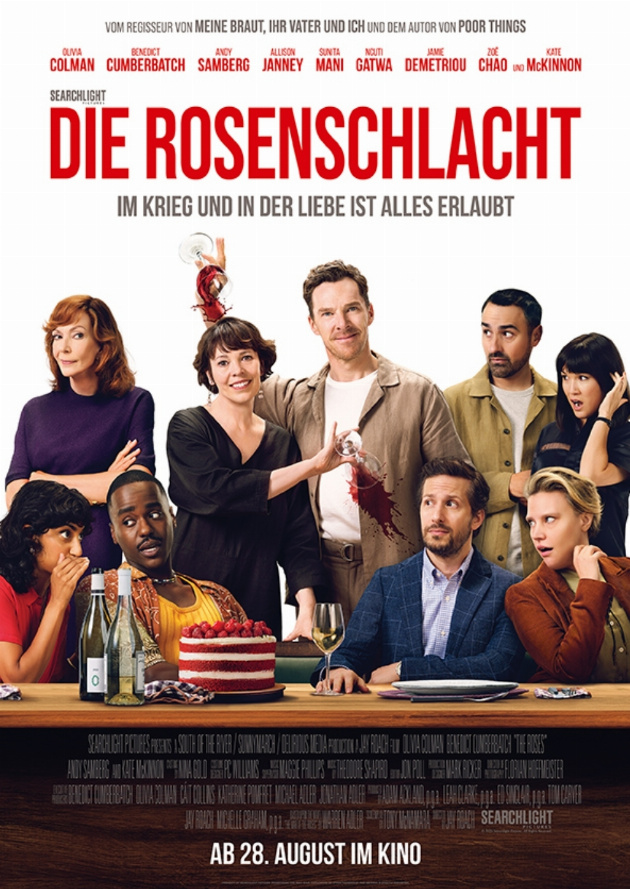 Filmplakat Die Rosenschlacht