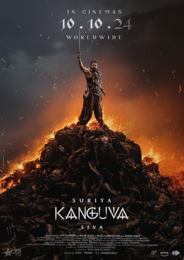 Filmplakat Kanguva (Hindi)