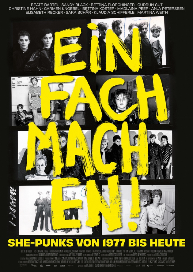 Filmplakat Einfach Machen! She-Punks von 1977 bis heute
