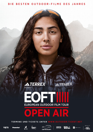 Filmplakat European Outdoor Film Tour 2024/2025