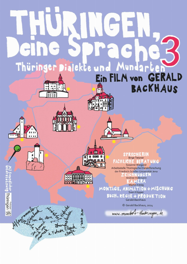 Filmplakat Thüringen, deine Sprache 3