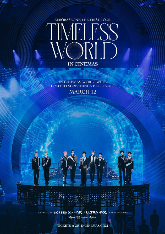 Filmplakat ZEROBASEONE THE FIRST TOUR: TIMELESS WORLD