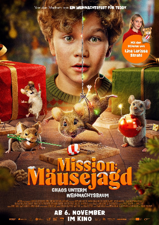 Filmplakat Mission: Mäusejagd - Chaos unterm Weihnachtsbaum
