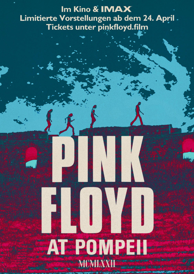 Filmplakat Pink Floyd at Pompeii - MCMLXXII