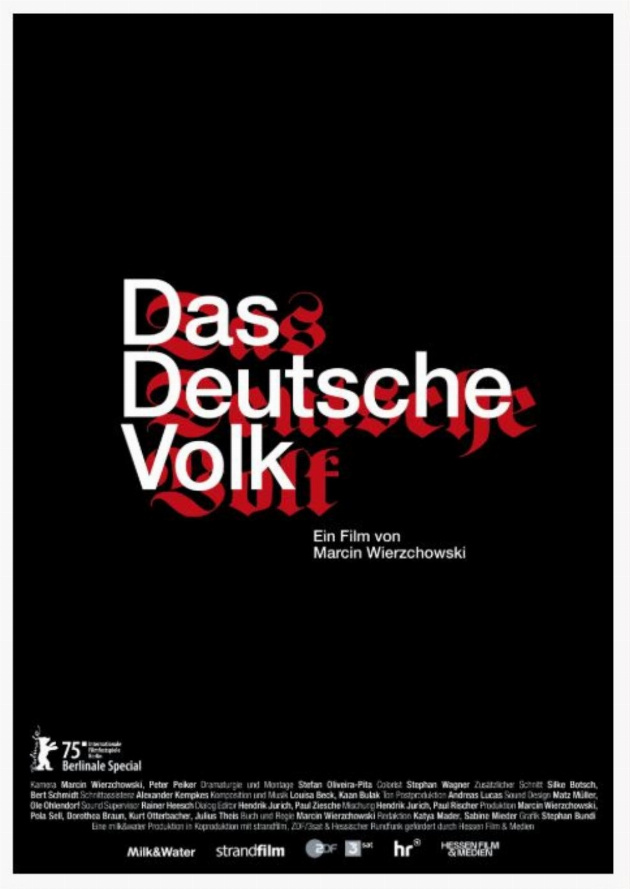 Filmplakat Das deutsche Volk