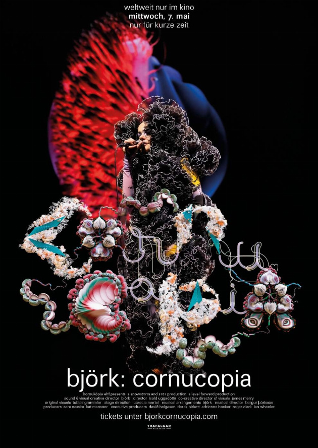Filmplakat Björk: Cornucopia