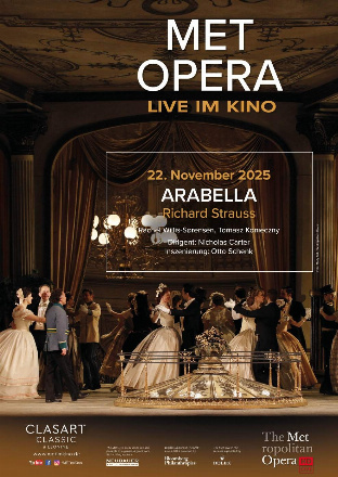 Filmplakat Met Opera 2025/26: Arabella - Strauss