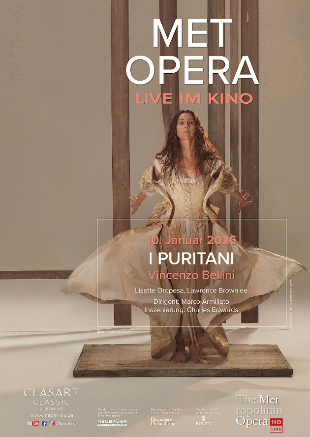 Filmplakat Met Opera 2025/26: I Puritani - Bellini