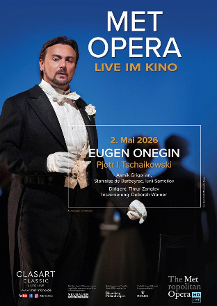 Filmplakat Met Opera 2025/26: Eugen Onegin - Tschaikowsky