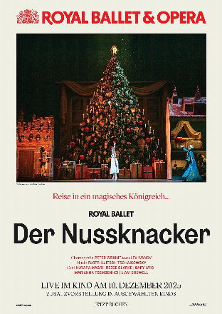Filmplakat Royal Ballet & Opera 2025/26: Der Nussknacker