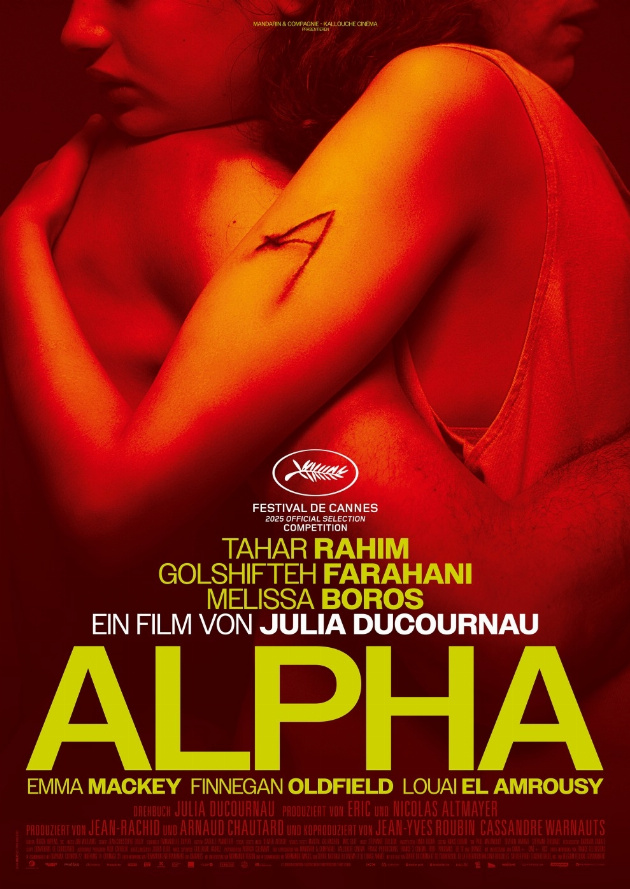 Filmplakat Alpha (dir. Ducournau)