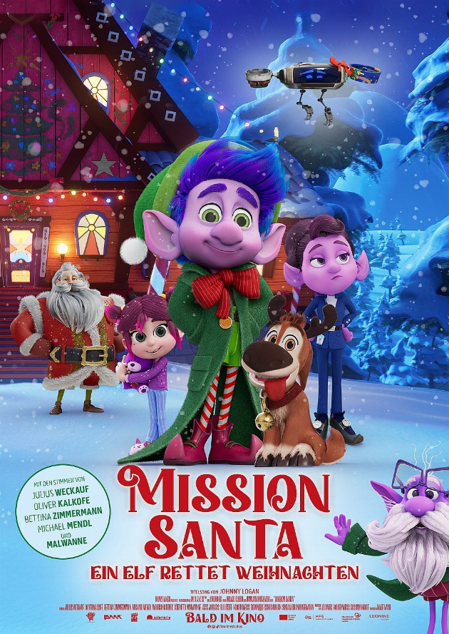Filmplakat Mission Santa - Ein Elf rettet Weihnachten
