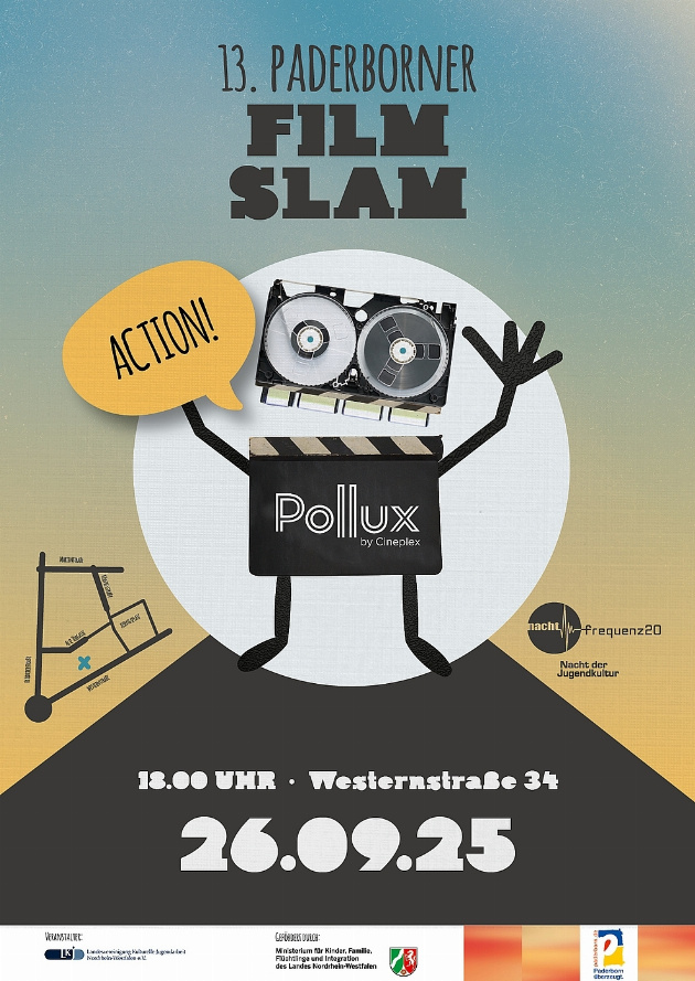 Filmplakat 13. Paderborner Film Slam