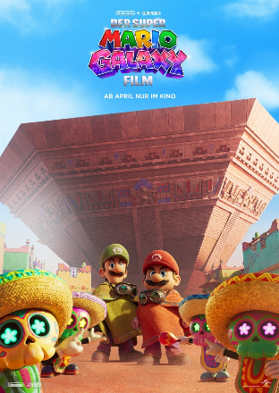 Filmplakat Der Super Mario Galaxy Film