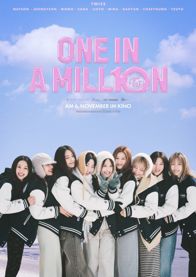 Filmplakat TWICE: ONE IN A MILL10N