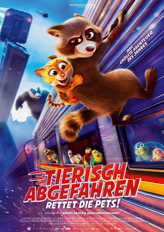 Filmplakat Tierisch abgefahren - Rettet die Pets!