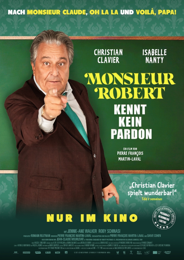 Filmplakat Monsieur Robert kennt kein Pardon