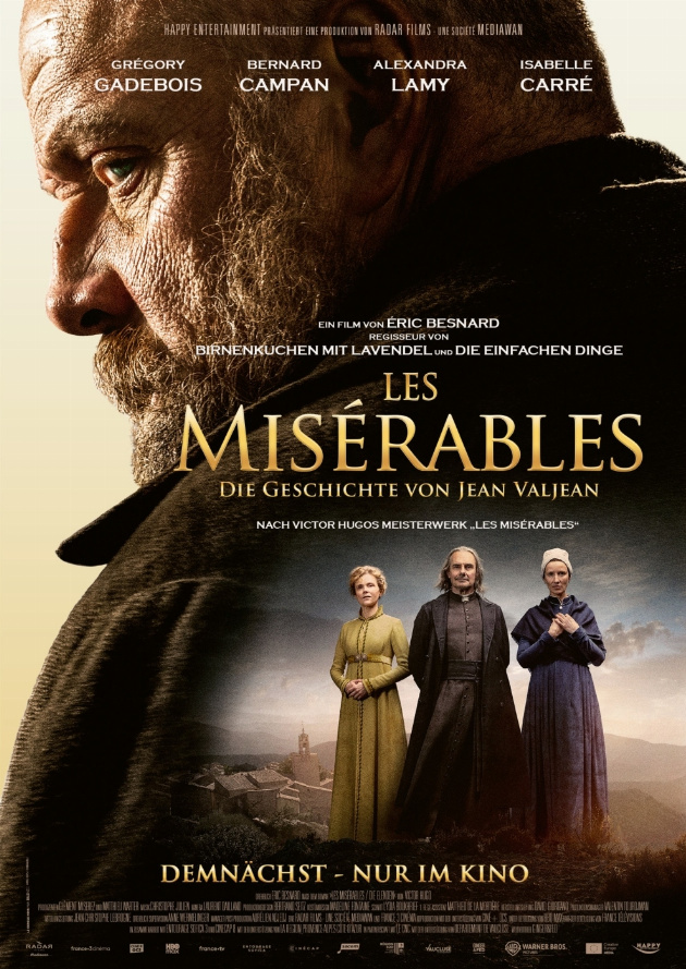 Filmplakat Les Misérables - Die Geschichte von Jean Valjean