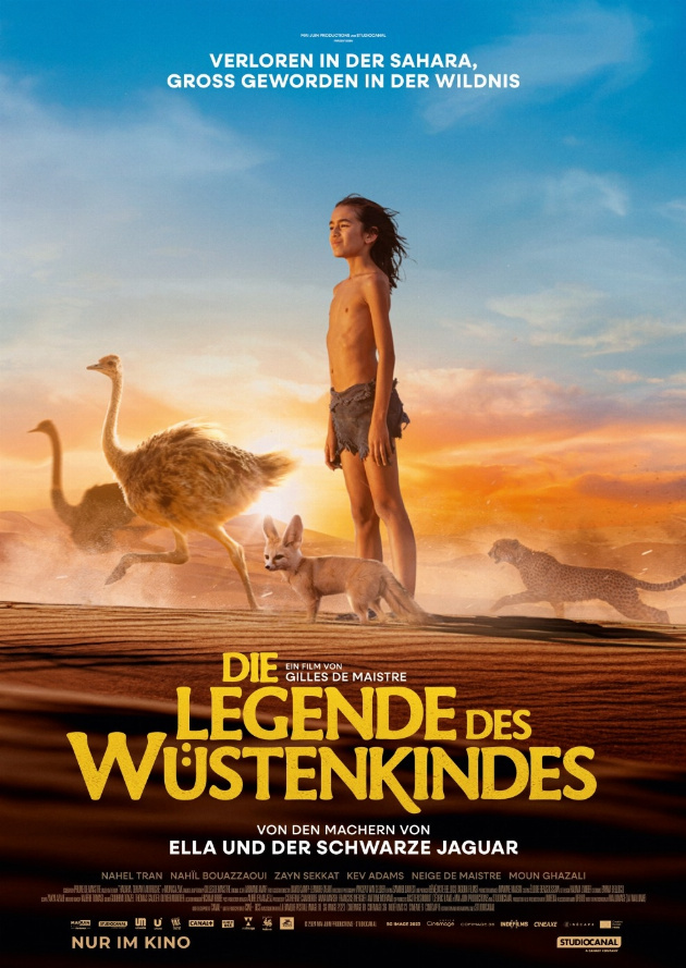 Filmplakat Die Legende des Wüstenkindes