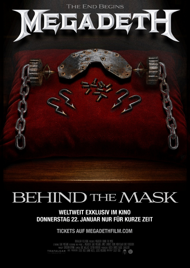 Filmplakat Megadeth: Behind The Mask