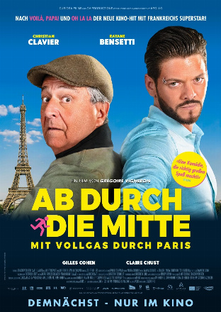Filmplakat Ab durch die Mitte - Mit Vollgas durch Paris