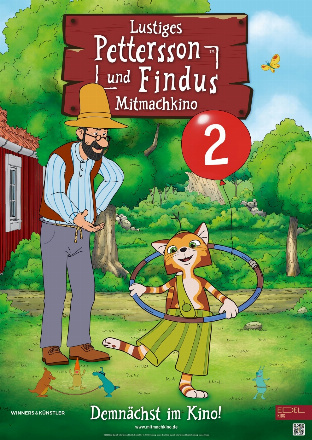Filmplakat Lustiges Pettersson und Findus Mitmachkino 2