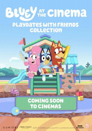 Filmplakat Bluey im Kino: "Playdates" - Kollektion