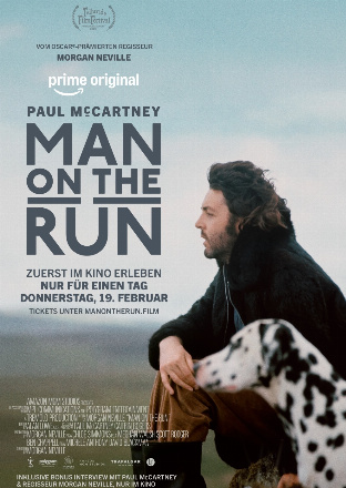Filmplakat Paul McCartney: Man on the Run