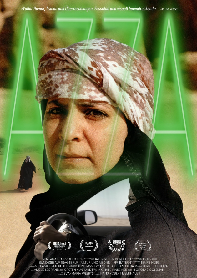 Filmplakat Azza - Dem Patriarchat davonfahren
