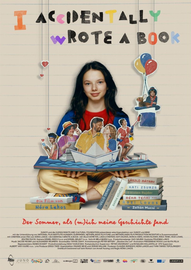 Filmplakat I Accidentally Wrote a Book - Der Sommer, als (m)ich meine Geschichte fand