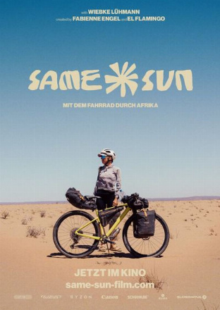 Filmplakat Same Sun - Mit dem Fahrrad durch Afrika