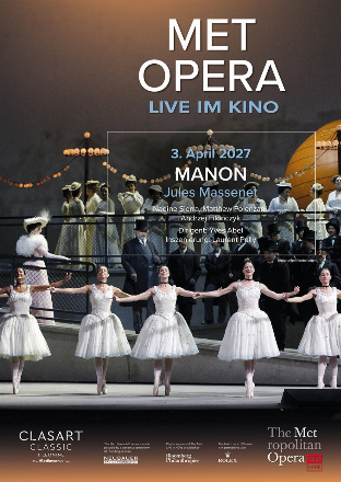 Filmplakat Met Opera 2026/27: Jules Massenet MANON