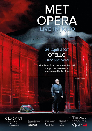 Filmplakat Met Opera 2026/27: Giuseppe Verdi OTELLO