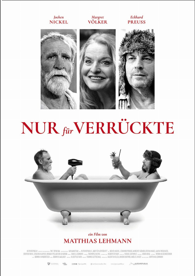 Filmplakat Nur für Verrückte