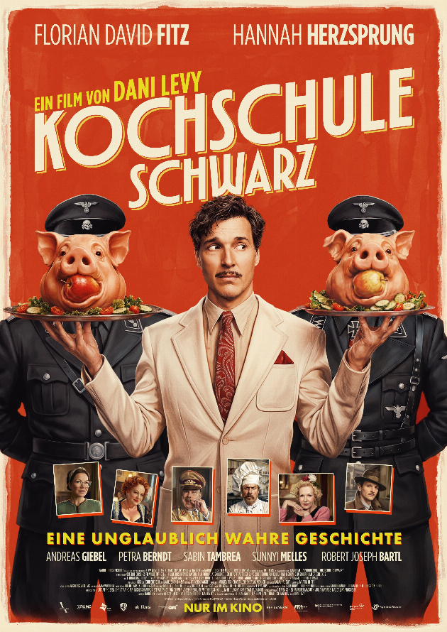 Filmplakat Kochschule Schwarz