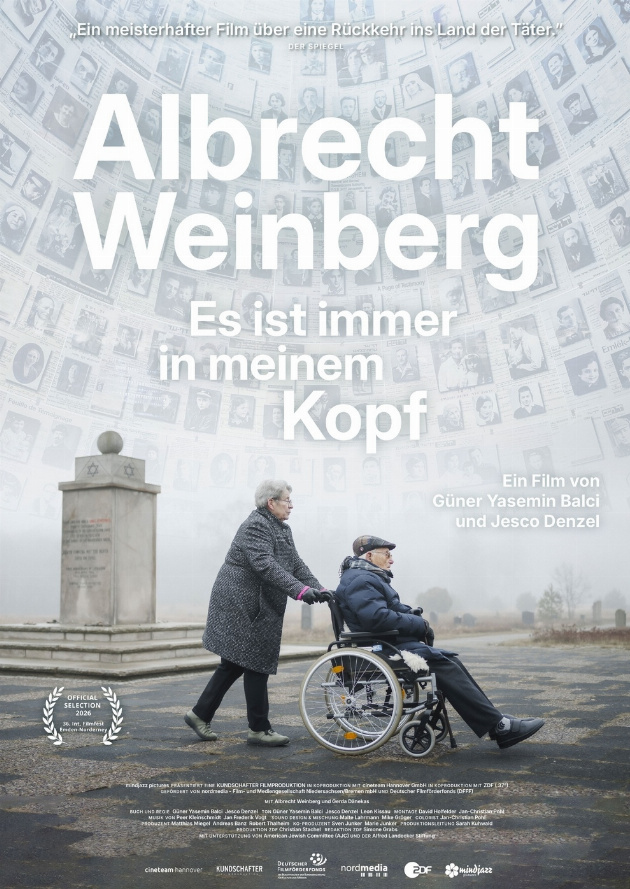 Filmplakat Albrecht Weinberg - Es ist immer in meinem Kopf