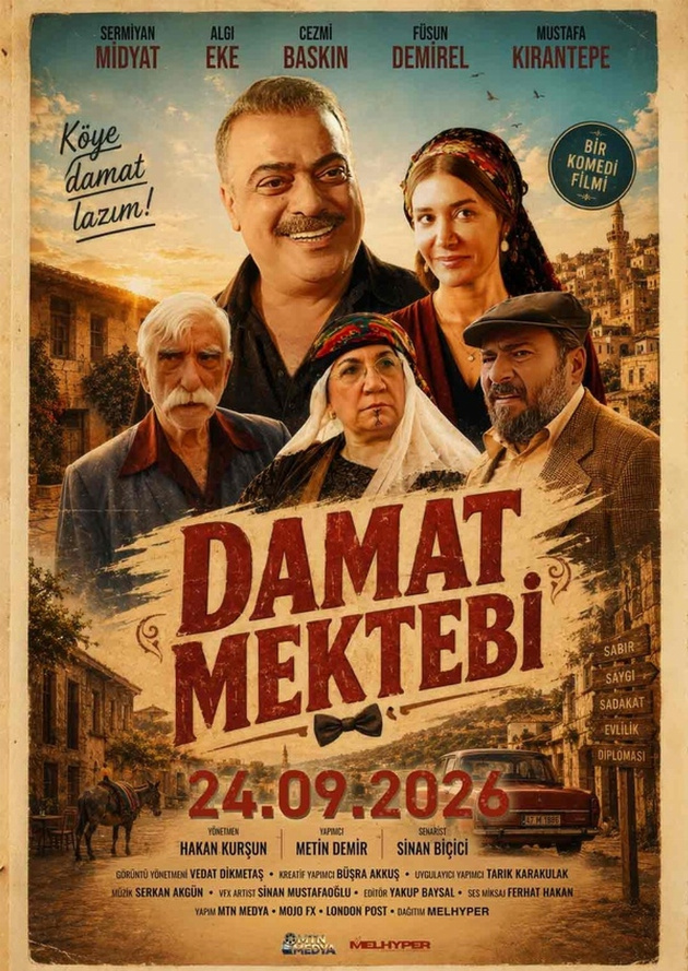 Filmplakat Damat Mektebi