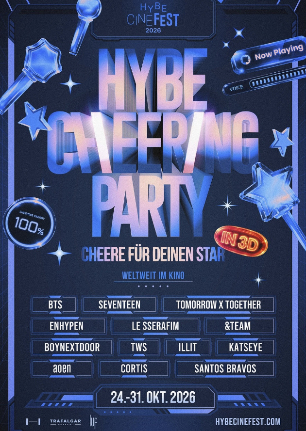 Filmplakat HYBE CHEERING PARTY 3D