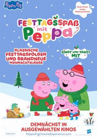 Filmplakat Festtagsspaß mit Peppa - Das Kinoerlebnis