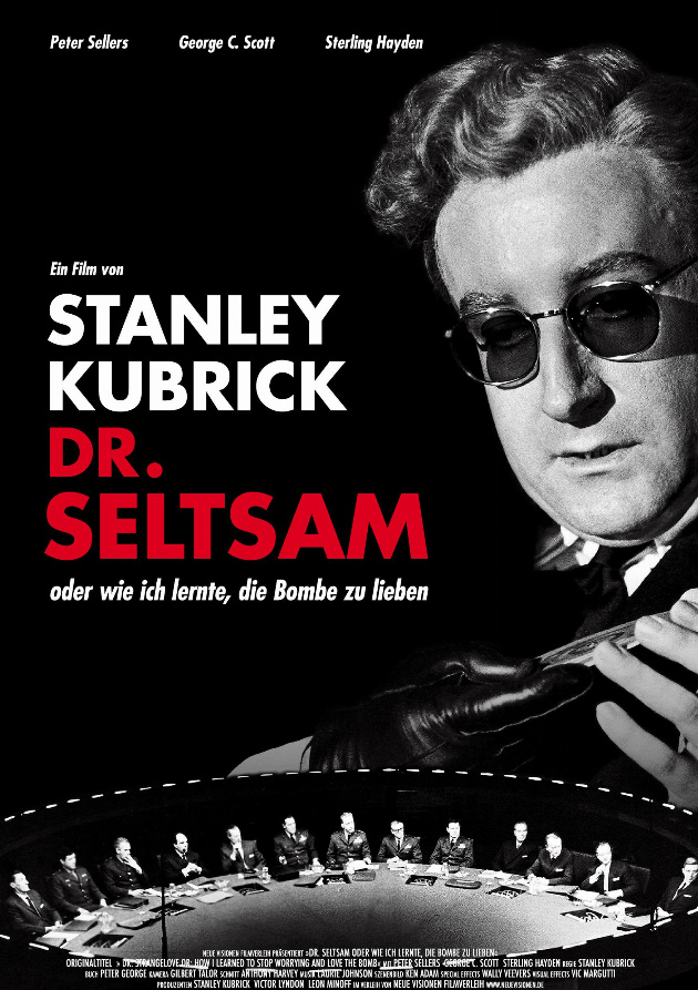 Filmplakat Dr. Seltsam oder Wie ich lernte, die Bombe zu lieben