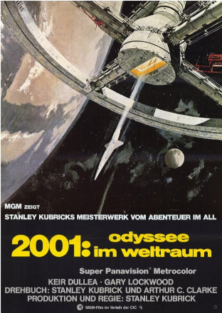 Filmplakat 2001 - Odyssee im Weltraum (Restaurierte Fassung)