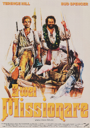 Filmplakat Zwei Missionare